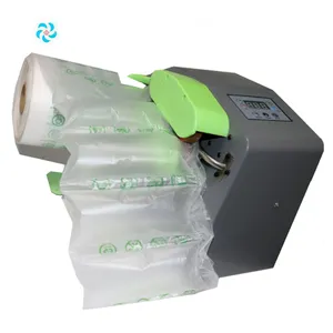 12 m/min mini travesseiro de ar portátil máquina para o transporte de embalagem protetora