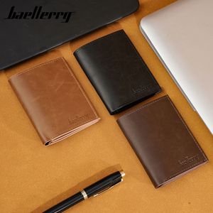 Baeellerry Men's Slim Trifold <b>Wallet</b> Brown Anti-Theft Multi-Card <b>Holder</b> Everyday Business Use - Product Image 4