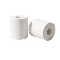 Papier toilette en rouleau creux en pâte de bois naturelle, double, triple ou quadruple couche, disponible pour la personnalisation