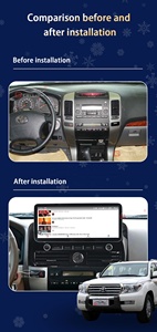 <span class=keywords><strong>Radio</strong></span> para Auto Android con Reproductor Multimedia, GPS Integrado, Carplay Inalámbrico y Estéreo para Toyota Land Cruiser Prado 120 2003-2009 - Product Image 2