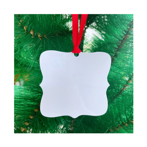 Decorazioni Natalizie Vuote a Forma di Cuore/Rotonde per Sublimazione 2026 - Product Image 4