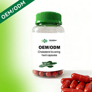 HDK Kolesterol Düşürücü Kapsüller Kalp Sağlığı Kan Lipidi Desteği Kırmızı Mayalı Pirinç CoQ10 Bitkisel Takviye - Product Image 1