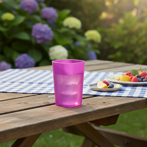 Vaso de poliestireno MSV 'Monarch' en morado - Product Image 3