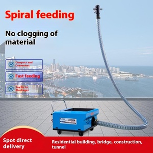 Fabrieks Directe Automatische Kleine Grondpomp Met Schroefvoeder 220V Betonpomp Voor Het Gieten Van Kerncomponenten Motor En Versnelling - Product Image 3