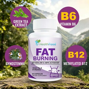 Cápsulas Quemagrasas Directas de Fábrica, Favorecen el Control de Peso Saludable y la Pérdida de Grasa Saludable con Suplemento Dietético de Gynostemma - Product Image 2