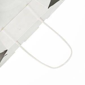 Oem tái chế máy làm màu xám kraft giấy bao bì túi kinh doanh tùy chỉnh in ấn tàu sân bay Túi - Product Image 5