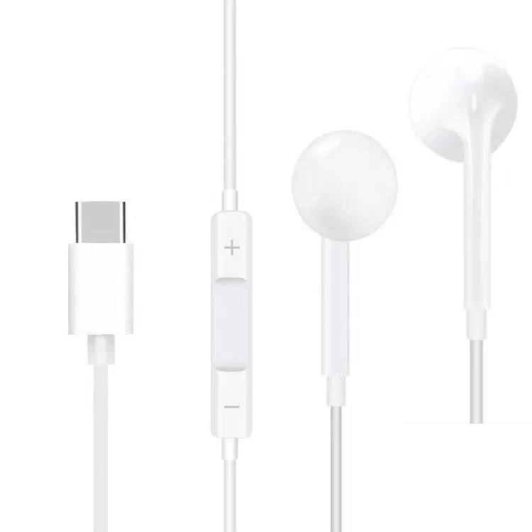 Wired Fashion Handfree In-ear Earbuds With Microphone type c earphone for Samsung