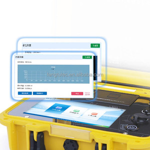 Siêu âm mở kênh lưu lượng kế weir và flume dòng chảy Thiết bị đo lường dòng chảy sông phát hiện - Product Image 3