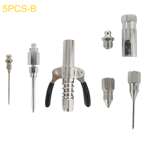 Kit de pointes de graissage plaquées de qualité supérieure avec 90 embouts °   Embouts à ressort, embouts à aiguille, buses à double verrouillage, buses plates pour boîtes de vitesses - Product Image 4