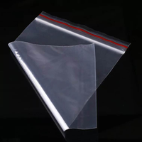 Wiederverschließbare verdickte Griffsiegel-Transparente Plastiktüte aus LDPE-Poly-Polythen PE durchsichtiger Reißverschluss-Probenbeutel