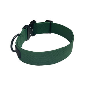 Collar Táctico K9 Ajustable de Nylon de Doble Capa con Hebilla Metálica de Liberación Rápida para Trabajo Pesado - Product Image 2