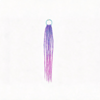 Perruque en fibre synthétique résistante à la chaleur, avec emballage personnalisé et logo, alternative aux extensions de cheveux naturels, idéale pour le tressage – Meilleures ventes