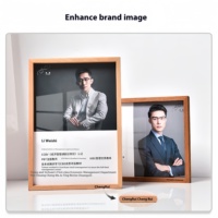 Profil de l'enseignant Photo d'équipe Image d'entreprise personnelle Promotion Affichage Cadre photo Cadre mural en acrylique non perforé