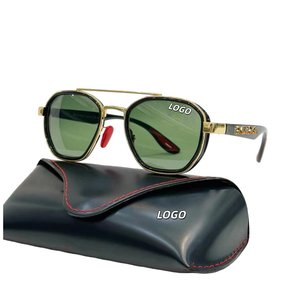 نظارات شمسية دائرية بالجملة للنساء والرجال، نظارات شمسية فاخرة عالية الجودة للرجال، موديل <span class=keywords><strong>2026</strong></span> كلاسيكي وعصري بألوان متنوعة وحماية من الأشعة فوق البنفسجية 400 - Product Image 1