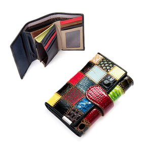 Commercio all'ingrosso <span class=keywords><strong>portafoglio</strong></span> <span class=keywords><strong>pochette</strong></span> in pelle di vacchetta borsa dei soldi per le donne sottile <span class=keywords><strong>portafoglio</strong></span> lungo porta carta di credito soldi da uomo portafogli in pelle - Product Image 2
