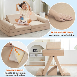 Бестселлер, напольный диван, модульный напольный диван для игр из пены, большой детский диван - Product Image 5