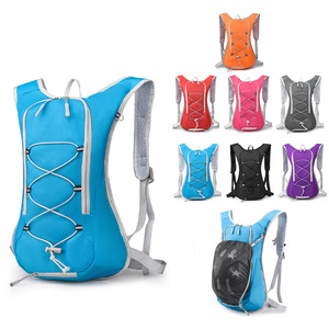 Multifunctional Cycling Backpack 13 Inches Adjustable Shoulder Straps Outdoor Sports Hiking Bag Unisex Solid Color - Product Image 5