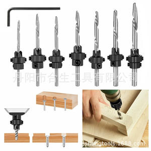 Juego de brocas avellanadoras Mr Drill de 7 piezas, vástago de 6 mm, longitud de 55 mm, para metales no ferrosos - Product Image 3