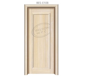 Puerta de montaje de puerta WPC Mercado de Oriente Medio Puerta compuesta de plástico de madera para Interior de habitación - Product Image 3