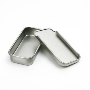 Custom Logo Small Food Grade Slide <b>Tin</b> Box Sliding Top Metal <b>Tin</b> Can Mini Slide <b>Tin</b> For Mint Candy Cosmetic <b>Storage</b> Packing - Product Image 4