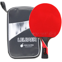 Raquette de tennis de table professionnelle LEIJIAER LTTF en carbone 7 étoiles, raquette de ping-pong de compétition, raquette de tennis de table pour club, contrôle de puissance