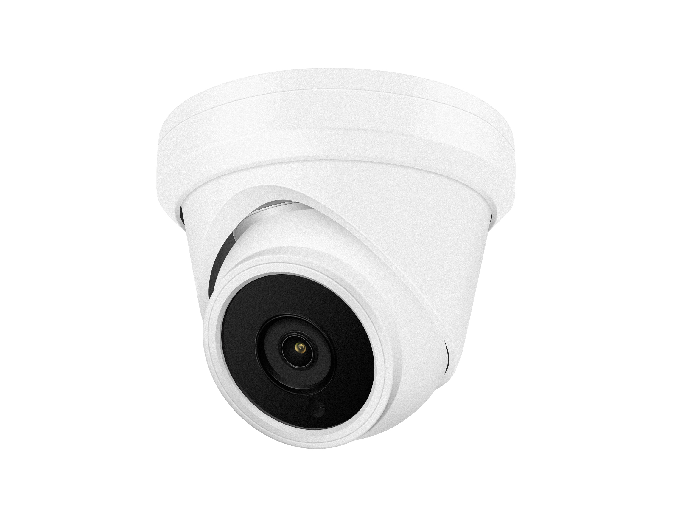Hki Compatible 4MP Infrared  Light Turret POE IP Camera Support Human Body Detection 3.6mm  Metal Waterproof CCTV Network Camer · image 2