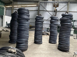 Bobines de fil de fer recuit noir, surface huilée pour un alimentation fluide dans les machines automatiques de ligature de barres d'armature et la ligature manuelle - Product Image 6