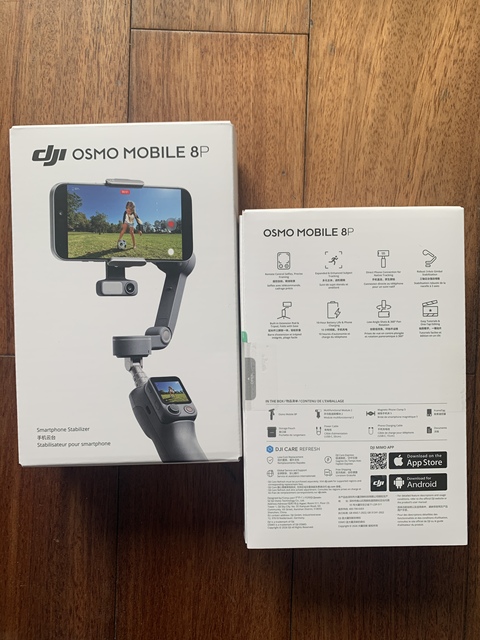 Original Mobile 8P Advanced Tracking Combo Robust 3-Axis Gimbal 8th-generation Stabilization Next-level Smoothness Rock-solid