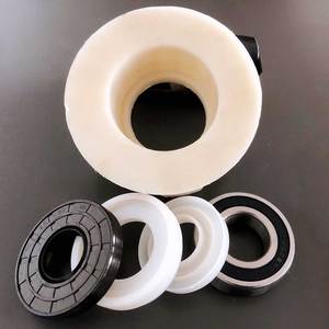 Mật độ cao polyethylene con lăn (HDPE) Nylon Heavy Duty nhựa HDPE băng tải làm biếng Con lăn polylite HDPE con lăn - Product Image 4