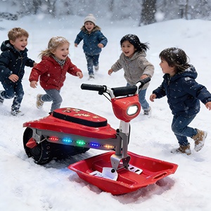 Vente directe usine – <span class=keywords><strong>Motoneige</strong></span> de tourisme pour enfants, luge à chenilles, patins à neige – <span class=keywords><strong>Batterie</strong></span> lithium 48V 500W, capacité de charge 100kg, autonomie 40km - Product Image 1