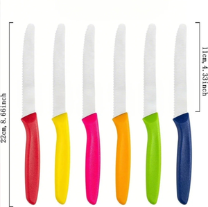 Coltelli Esclusivi JYTD10136 per Bistecche/Dessert/Frutta/Pomodori con Lama Affilata e Resistente, Ideali per l'Esportazione - Product Image 4