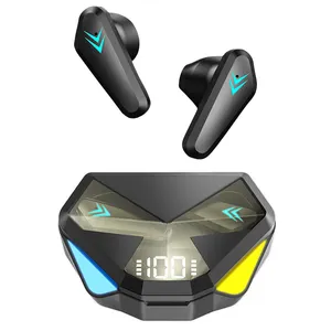 Item Gratis Pengiriman X15S Earbud In-Ear Tws Headphone Olahraga Gaming Nirkabel Headset Noise Cancelling LED Tahan Air
