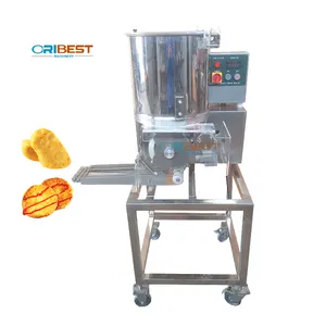 Automatic 150mm Burger Patty Meat Pie Fish Chicken Nuggets Maker Making Processing Forming Burger Patty Forming Machine
