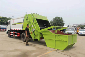 2ton <span class=keywords><strong>5ton</strong></span> 8ton 10 Tấn Xe Tải Nén Nén Rác - Product Image 4