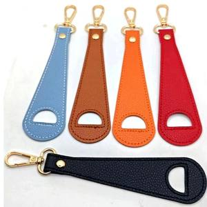 <b>Leather</b> Hat Clip For <b>Backpacks</b> With Gold Hook And Brown Strap For Baseball Cap Storage Travel Accessory - Product Image 3