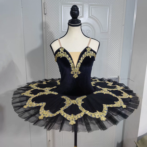 Vestido de Ballet sin Mangas de Poliéster para Niñas, Vestidos de Verano, Conjuntos Familiares, Tutú de Ballet para Adultas, Ropa para Madre e Hija - Product Image 1