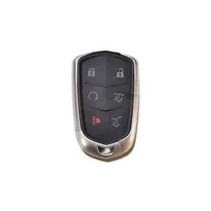 Grosir platinum kunci mobil remote-Pengganti Kunci Jarak Jauh Pintar, 5 + 1BTN Pengganti untuk Kunci Jarak Jauh Pintar untuk Cadillac ESV Platinum/EXT 5 + 1 Tombol 315 Mhz 46Chip SUV FCC:HYQ2AB315