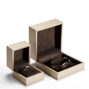 Mini đồ trang sức Hộp Quà Tặng Bangle Vòng đeo tay mặt dây chuyền bông tai vòng cổ PU da tùy chỉnh hộp đồ trang sức bao bì hộp <span class=keywords><strong>Set</strong></span> với logo - Product Image 2