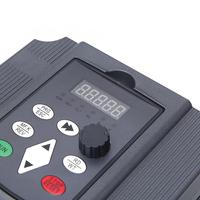 Inversor de Frecuencia Variable (VFD) de 10HP 15HP 7.5/11kW, Inversor de Frecuencia CA Monofásico de 220V a Trifásico de 220V o 380V