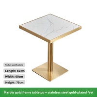 Ensemble table et chaises en fer forgé haut de gamme, style luxe léger, pour restaurant occidental décontracté, canapés de banquette, bar, café et restaurant de fondue en libre-service