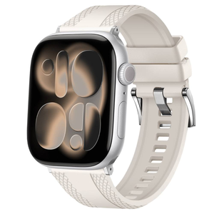 สายนาฬิกาฟลูออโรรับเบอร์สำหรับ Apple Watch Ultra 3 IWatch Series 11 9 8 7 สายรัดข้อมือแบบสปอร์ตที่ทนทาน - Product Image 3