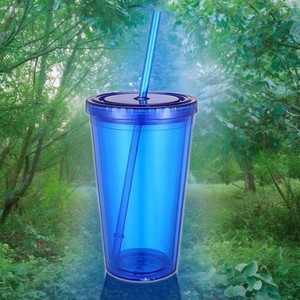 Gobelets en plastique Emballage jetable Tasse à thé au lait Dessert Snack et boisson avec couvercles Milt Jetable 16oz Personnalisé - Product Image 1