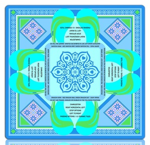 Bolsa de Lona Resistente para Mahjong con Cremallera y Asa, Capacidad para Tapete y Fichas de 34x34, Impresión Personalizada de Fábrica - Product Image 2