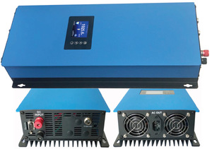 Convertisseur hybride hors réseau 110V/220V plus éolienne solaire 1Kw, convertisseur pour éoliennes - Product Image 3
