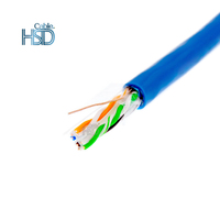 Cable de red interior blindado STP, categoría 6, hecho a medida, 4 pares