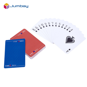 Tarjetas personalizadas de póker, juego de cartas con clip marrón - Product Image 5