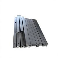 Panneaux de clôture en aluminium noir mat modernes, traités thermiquement, de 6 pieds, vente en gros |   Clôture d'intimité 3D conçue pour les maisons et les villas