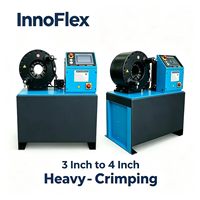 Machine à sertir les flexibles hydrauliques haute pression P56 de 4 pouces, robuste, avec moteur PLC, multi-tension, haute précision, certifiée CE