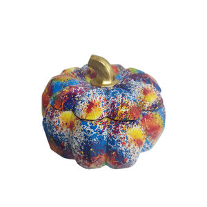 Estatuilla de calabaza artesanal de resina al por mayor para decoración del hogar Tang Cai Decoración de mesa estatua de escultura de resina - Product Image 1