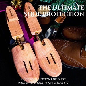 Albero <span class=keywords><strong>per</strong></span> <span class=keywords><strong>scarpe</strong></span> in cedro di alta qualità con tacco largo e Shaper <span class=keywords><strong>per</strong></span> <span class=keywords><strong>scarpe</strong></span> in legno con punta divisa regolabile - Product Image 4